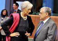 Lagarde in power stance. 