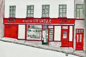 Stillman & Birn Alpha (9x6), Sharpie (fine) Pen