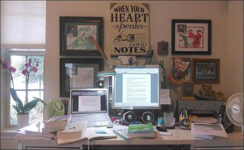 Pat Millers Desk