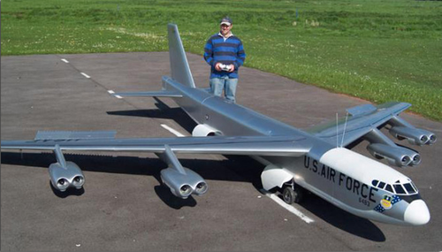 A radio-controlled model plane [Details]