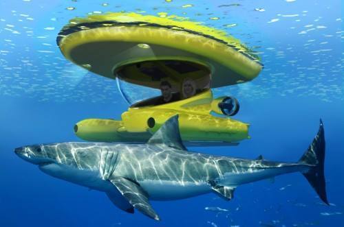 Things for the beach, like an amphibious MSV Explorer