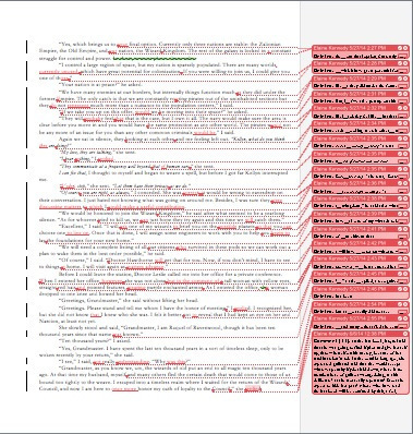 Page from Spectra's Gambit