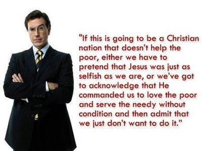 Colbert re. Christian nation