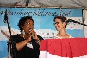 Vanessa and Debbie at GBF 2014 1