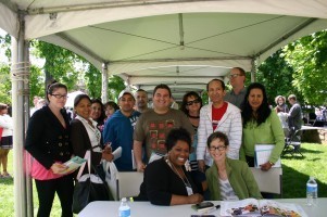 Vanessa and Debbie with ESOL students at GBF 2014