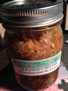 Gleaner's Relish