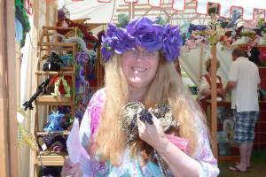 Susan at Rennaisance Fair