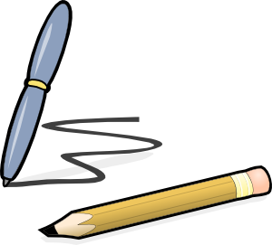 pen and pencil