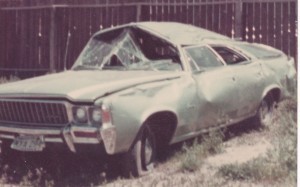 Here is how our car looked thirty minutes later.