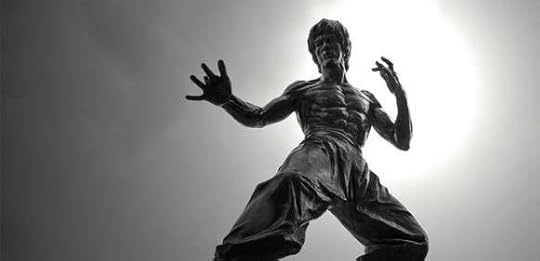 Bruce Lee Statue in Hong Kong