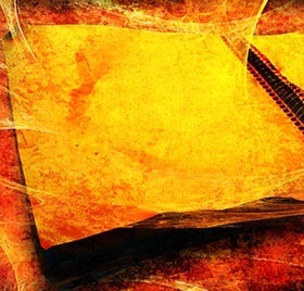 Dusty Notebook with Passion Dreams