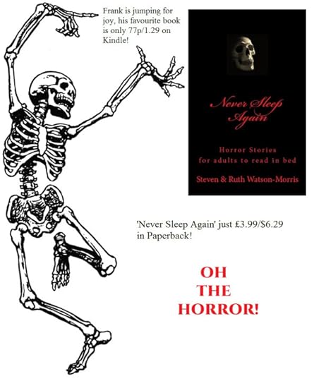 'OH THE HORROR!' New Horror shorts book a best seller in UK & USA
