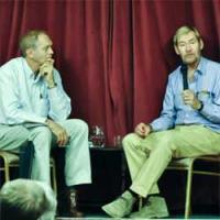 Andrew Taylor and Ian Mathie (photo credit warwickwords.co.uk)