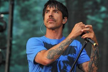 Anthony Kiedis of the Red Hot Chili Peppers