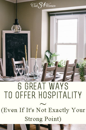 6 Great Ways to Offer Hospitality