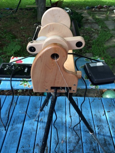 Secured with a bungee