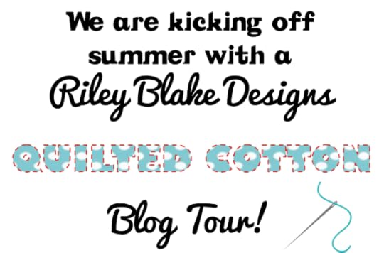 Riley Blake designs quilted cotton blog tour by Nancy Zieman