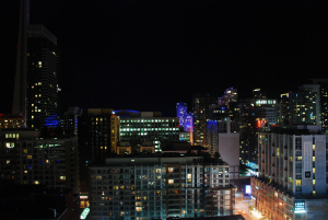 Toronto at night