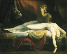 Fuseli ,The Nightmare, Gothic