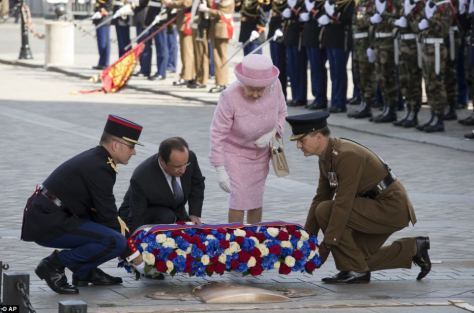 The Queen in Paris