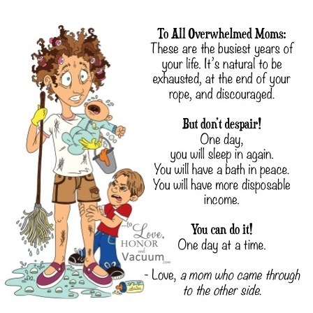 Encouragement for Overwhelmed Moms