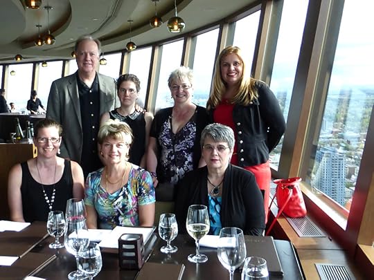 James Scott Bell with the board of the Calgary Association of the RWA