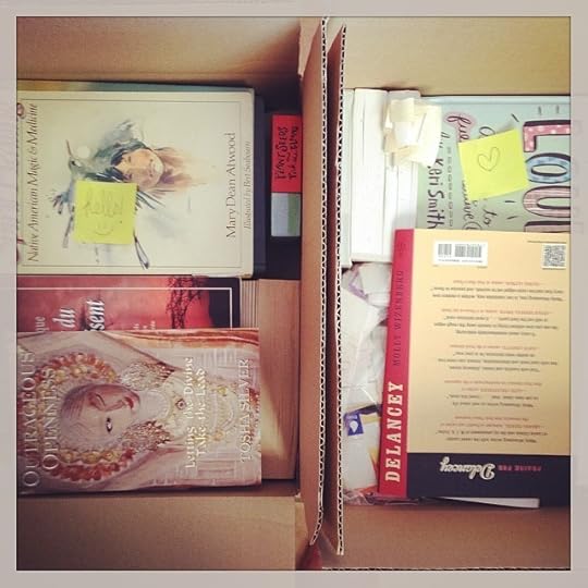 Wrapping up years in europe, boxes will sea travel to montreal, with love notes waiting for me on the other side. #life #traveling #theotherside