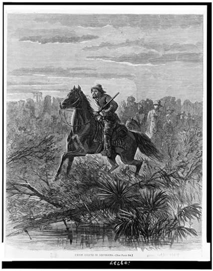 Union scouts operating in Louisiana in 1864 (Library of Congress)