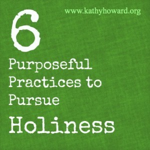 pursue holiness