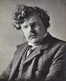 G.K. Chesterton, born 29 May 1874-died 14 June, 1936