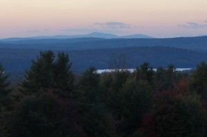 The view on the drive to the Belgrade, Maine, dump never gets old.