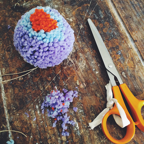 fazer pompons - 9