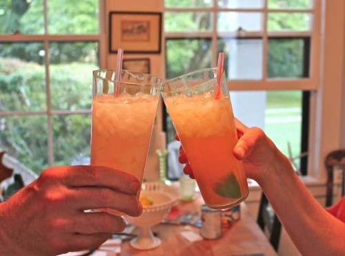 ice tea glasses
