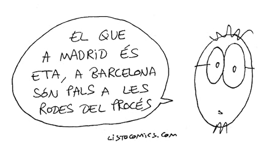 Una vinyeta sobre l'equivalent català de la ETA.