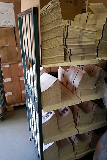 Coach House Books folded paper