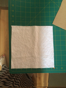 measured square