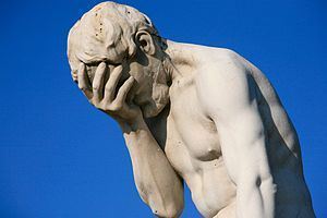 300px-Paris_Tuileries_Garden_Facepalm_statue from Wikipedia