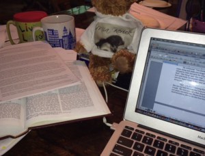 Inside mia's writing cave
