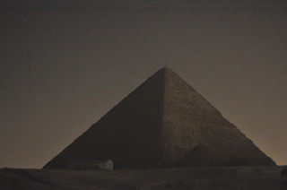 Killing my darlingsGreat Pyramid of Giza at night