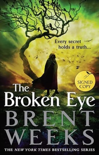 Signed Broken Eye (B&N)