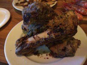 Chicken-fried beef ribs