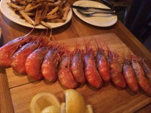 Spot prawn