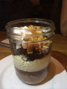 Chocolate-peanut butter parfait