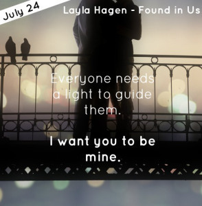 silhouette of bridge and pair of lovers on city background