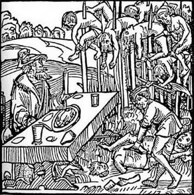 Vlad Impaler Woodcut Markus Ayrer 
