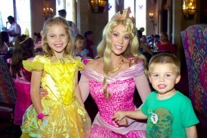 Disney World character meal