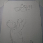Dream I Can Fly - Pencil