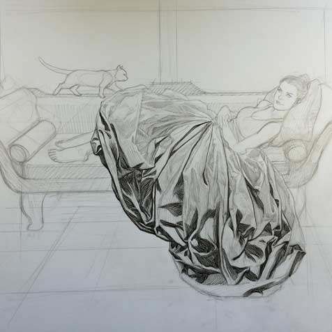 Drawing Beautiful Women: The Frank Cho Method - draperies study