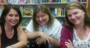 Me with Venessa Kimble and Jaye Wells.