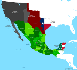 Mexico and Texas in 1842